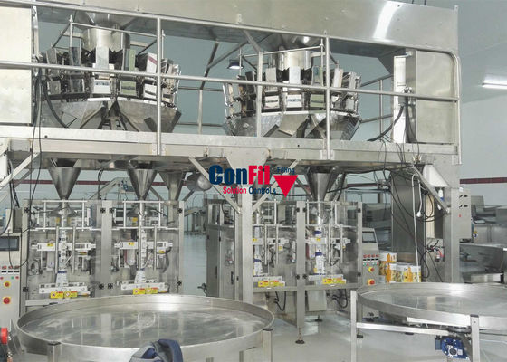 Machine van de de Wegersverpakking van 500 Grammultihead 20 Hoofd