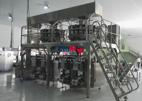 Machine van de de Wegersverpakking van 500 Grammultihead 20 Hoofd