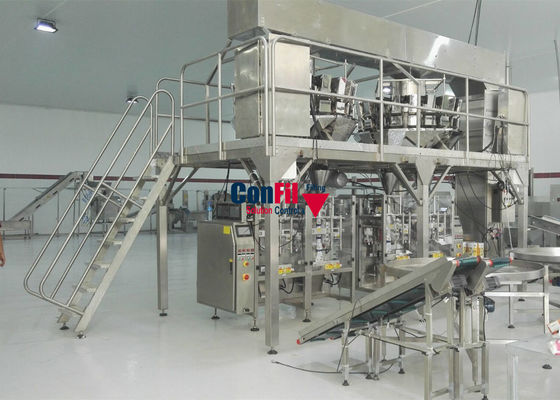 Machine van de de Wegersverpakking van 500 Grammultihead 20 Hoofd