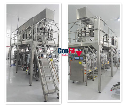Machine van de de Wegersverpakking van 500 Grammultihead 20 Hoofd