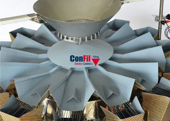 De Weger van Multihead van de Multihead Wegende Machine voor Gemarineerde Voedselsnack het Vullen Waterdichte Machine