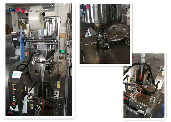 200 kg van 100bpm de Verticale Vorm vult Verbindingsmachine voor de Vloeibare Room van de Ketchupsaus