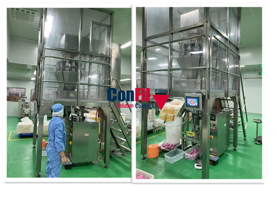 Maakt de Weger van Multihead van de Multihead Wegende Machine voor Smeltingen van de Yoghurtyogut van Yoghurtdalingen de Droge het Vullen Machine waterdicht