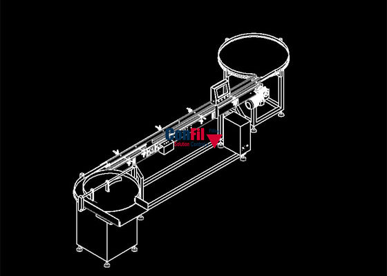 De Verpakkingsmachine van de Multiheadweger om en het Vullen Marihuanaknoppen in Tin Bottle of Container Te wegen