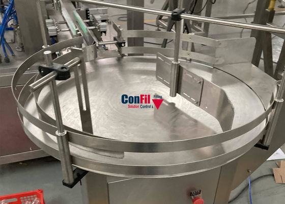 De Verpakkingsmachine van de Multiheadweger om en het Vullen Marihuanaknoppen in Tin Bottle of Container Te wegen