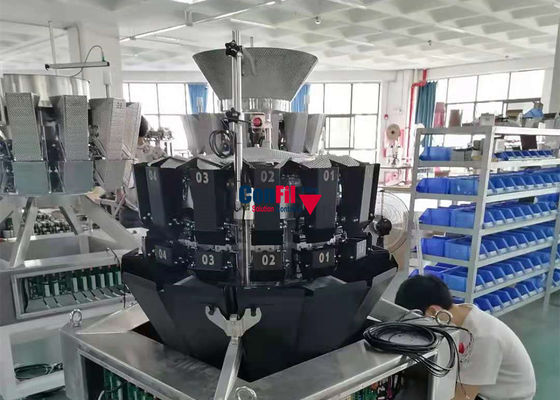 De Weger van Multihead van de Multihead Wegende Machine voor Medische Katoenen Bal Micro- Wegers Tellende Machine