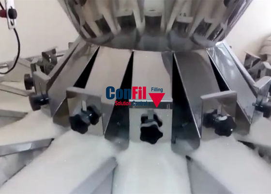 Multihead die Centrale de Tankopslag wegen van Sugar Pouch Packing Machine With