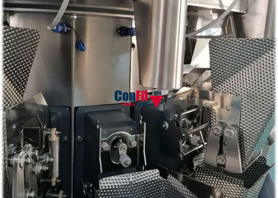 1 liter 14 Hoofd Automatische Wegende Verpakkingsmachine met de Verticale Schroef van de Schroefvoeder