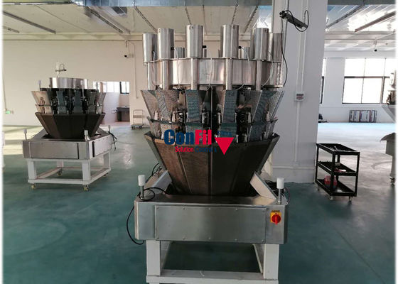 1 liter 14 Hoofd Automatische Wegende Verpakkingsmachine met de Verticale Schroef van de Schroefvoeder