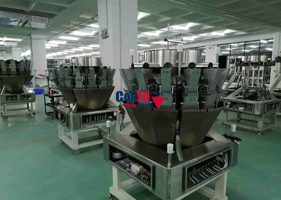 700kg automatische Multihead-Weger 14 de Hoofdschroef van de Wegers Enige Laag 3 Liter
