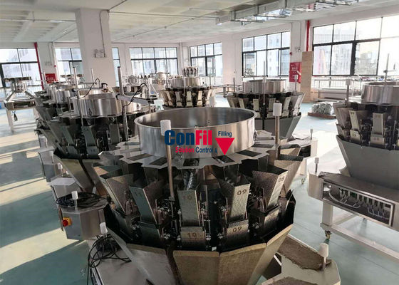 De Weger van Multihead van de Multihead Wegende Machine voor Kwark en van de Kaaskwark Waterdichte het Vullen Machine