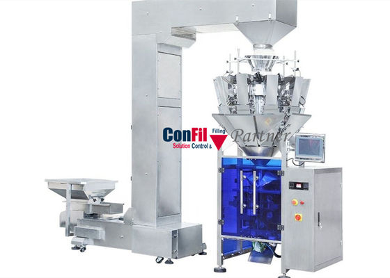 de Machine van de de Wegersverpakking van 200Gram Multihead voor Wolfberry-Gedroogd fruit