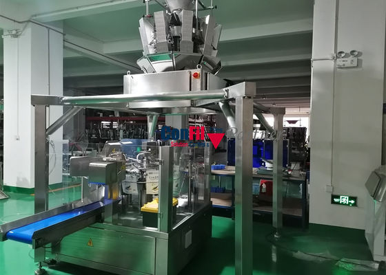Machine van de de Zakverpakking van 1000 Gram de Roterende Premade voor Heemstsuikergoed