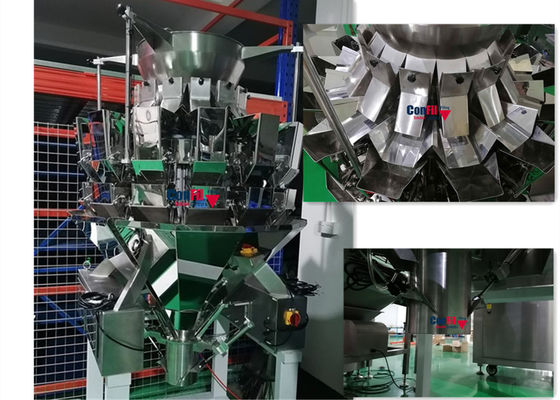 2000 de Machine van de de Wegersverpakking van grammultihead voor de Graangewassen van Korrelskorrels