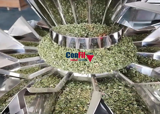 Machine van de Wegers de verticale fFS van 500 Grammultihead voor Gehydrateerde Groenten