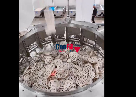 de Machine van de de Wegersverpakking van 60bpm Multihead voor Verse de Verpakkingslijn van Besnoeiingsgroenten
