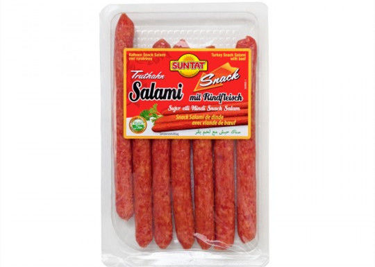 De Verpakkingsmachine van de Multiheadweger voor Mini Salami Sausage Packaging System ROMA Thermoforming Packaging