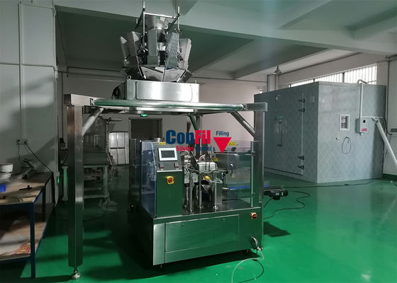 Machine van de de Zakverpakking van 1900 kg de Roterende Premade voor het Verpakkende Systeem van Otameal