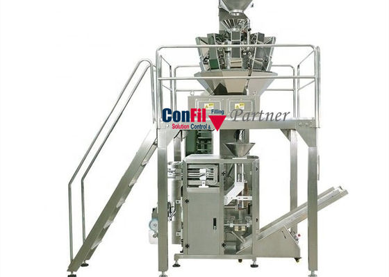 De Verpakkingsmachine van de Multiheadweger voor van de de Zakmaker van de Babywortel VFFS de Verpakkingssysteem