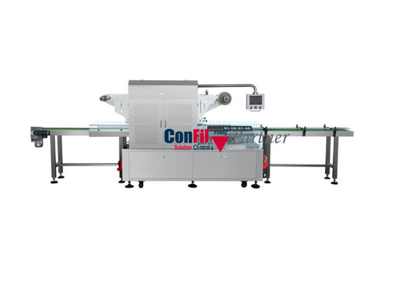 De Verpakkingsmachine van de Multiheadweger voor Bean Sprout Traysealer Packing System voor Plantaardige EMAP