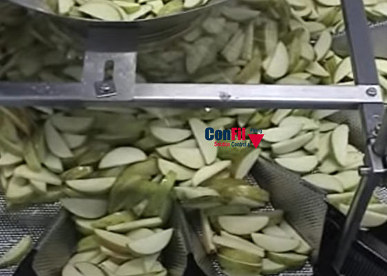 De waterdichte Wegende Machine van Multihead voor Apple-Plakken 2000gram