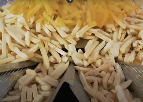 Maakt de Weger van Multihead van de Multihead Wegende Machine voor Bevroren Frieten Hoge snelheid het Vullen Machine waterdicht