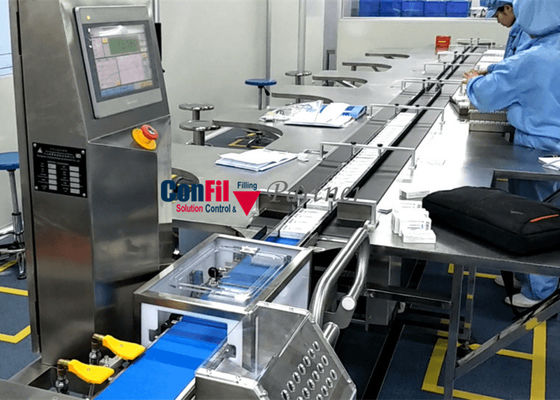 De Wegersmachine 96 Meters/Minuut van de 100 Gramcontrole